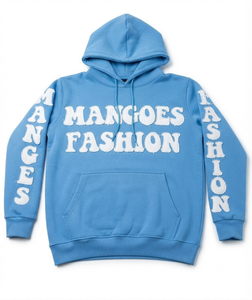 เสื้อฮู้ดซิป Mangoes Fashion ดีไซน์ขาดๆ แบบลำลองสำหรับผู้ชาย สตรีทแวร์ ผ้าฝ้ายฟลีซ 100% เป็นมิตรกับสิ่งแวดล้อม ระบายอากาศได้ดี ทรงปกติ - Product Image 1