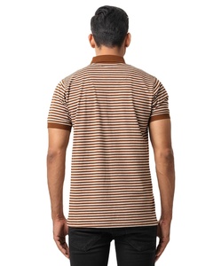 เสื้อโปโลหลากสีสำหรับผู้ชายทำในบังคลาเทศ220 GSM พิมพ์โลโก้แบรนด์ตามสั่งพิมพ์ลายโลโก้ได้ตามต้องการ100% - Product Image 2