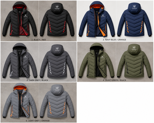 Chaqueta de Invierno Impermeable con Capucha para Hombre, Chaqueta Acolchada para Senderismo al Aire Libre, Abrigo Informal, Fabricante OEM ODM - Product Image 6