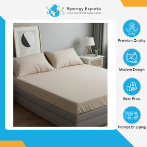 Venta exclusiva de un juego de sábanas de poliéster de 4 piezas, de calidad excepcional, larga duración y ecológicas, de un exportador indio. - Product Image 3