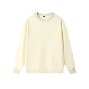 เสื้อสเวตเชิ้ตคอกลมแบบยูนิเซ็กซ์สั่งทำพิเศษ – เสื้อสตรีทแวร์ทรงหลวม 320 GSM ผ้าโพลีเอสเตอร์/คอตตอนระบายอากาศได้ดี เหมาะสำหรับฤดูใบไม้ร่วง รับผลิตแบบ OEM - Product Image 2