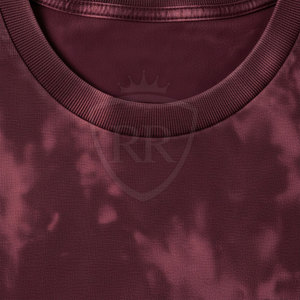 Premium Quality Men Acid Wash T-Shirt 100% Cotton <b>Knitted</b> Solid Casual Fashion Wear - Product Image 2