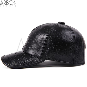 Créez Votre Propre Nouvelle Collection : Casquettes en Cuir Noir Entièrement Personnalisables, Meilleur Fournisseur, Nouvelle Tendance, Prix de Gros, Haute Qualité - Product Image 3