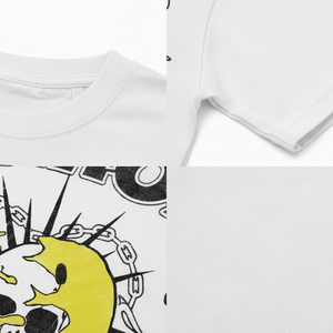 T-shirts vintage pour hommes à imprimé graphique personnalisé, coupe ample, grandes tailles, style streetwear, directement de l'usine - Product Image 5