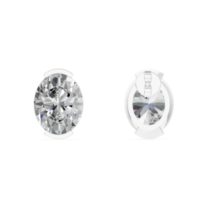Pendientes de Oro Sólido de 14K, 9K, 10K y 18K con Diamante de Laboratorio de 10 Quilates, Certificado IGI, RJC, ODM, OEM, Fabricante de Joyería Fina Ética EA502310 - Product Image 3