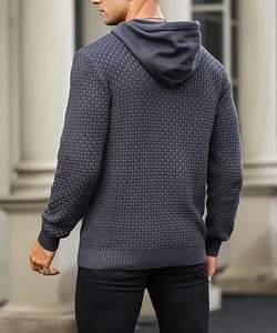 เสื้อฮู้ดดี้ โพลีเอสเตอร์ ผ้าฝ้าย ผ้าฟลีซ เสื้อสวมหัว พิมพ์โลโก้ได้ เสื้อแจ็คเก็ตมีฮู้ด แฟชั่นฤดูใบไม้ร่วง ฤดูหนาว ชุดกีฬา ระบายอากาศได้ดี แห้งเร็ว - Product Image 2