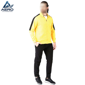 Oem Service Customized Logo Printed Two Piece Set Sweatsuit Zipper Jacket Outdoor Clothing <b>Men</b> Custom Breathable Sweatsuit - Product Image 3