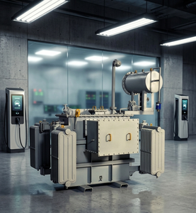 Transformador de Distribución de 500 kVA, 22kV, 400V, 50Hz, con Bobinado de Cobre, Refrigeración ONAN y Cambiador de Tomas en Seco para la Industria - Product Image 2