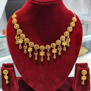 Turkey 18K Gold Plated Brass Women's Trendy Lock Design Necklace <b>Set</b> Engagement Anniversary Wedding Party Jewelry Earrings Micro - Product Image 1