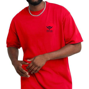 Servicio OEM Personalizado, Camiseta para Hombre 100% Algodón, Corte Holgado, Cuello Redondo, Tela Suave, Ligera, Informal, Estampada - Product Image 4