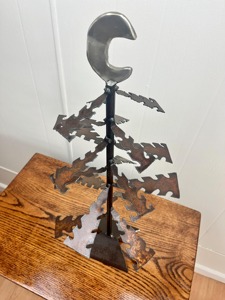 Designer Metal Christmas <b>Tree</b> Ornament Stand Perfect for Table Decor Festive Home Styling and Holiday Display From India - Product Image 3