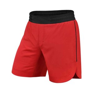 Shorts Homme Rouges à Séchage Rapide avec Taille Élastique et Poches Latérales, Style Sport Décontracté, Longueur Courte, Couleur Unie, Tissu Tricoté 2026 - Product Image 4