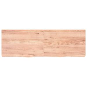 Mensola da parete in legno massello di rovere marrone chiaro 70,9 x 23,6 x pieghevole - Product Image 3