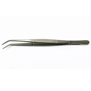 Stainless Steel Ophthalmic Straight & Curved Eyelash Extension Tweezers with Pointed Tip Surgical <b>Instrument</b> By Grip Surgical - Product Image 1