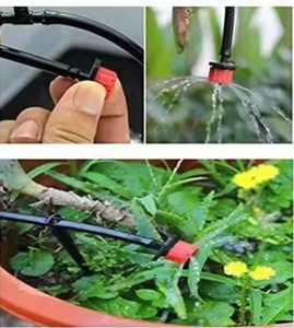 JIVANDHARA IRRIGATION – Buses de brumisation réglables en PP noir pour l'irrigation goutte à goutte de jardin – Tête de pulvérisation à basse pression - Product Image 2