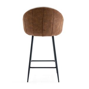 26,5 tabourets de bar modernes de style contemporain avec rembourrage confortable et pieds en métal durables pour une stabilité accrue et une touche décorative. - Product Image 6