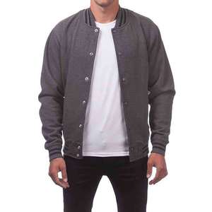 Front Man Sports Custom <b>Jersey</b> Fleece Men Varsity <b>Jacket</b> Wool Sleeve University Baseball Windproof Breathable Winter Streetwear - Product Image 1