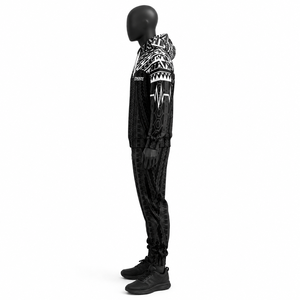 Nouvel Arrivage 2026 – Sweat à Capuche Personnalisé à Motifs Polynésiens, Tissu Doux et Respirant, Fermeture Éclair Intégrale – Vêtements de Fabricant OEM - Product Image 2