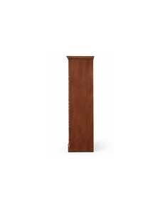 Librería de Madera de Diseño Europeo con 4 Estantes, Mueble de Oficina para el Hogar, Diseño Antiguo, Duradero - Product Image 6