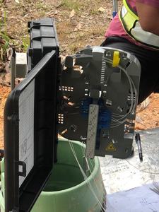 16-Core <b>Fiber</b> <b>Optic</b> Pedestal with Green HDPE FTP Terminal IP68 Pedestal+Optical <b>Fiber</b> <b>Optic</b> <b>Equipment</b> - Product Image 6