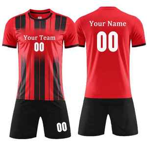 Conjunto de Uniforme de Fútbol Personalizado 2026, Kits de Fútbol de Sublimación de Calidad Tailandesa, 100% Poliéster - Product Image 2