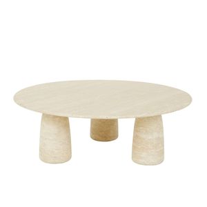 New Arrival Black Stone Metal <b>Side</b> <b>Table</b> Luxury Modern Accent <b>Sofa</b> Minimalist Round Marble Coffee <b>Table</b> Handmade Modern Living - Product Image 1
