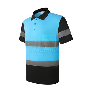 Polo de sécurité de qualité supérieure en gros, faible MOQ, service OEM, fabricant de polos de sécurité - Product Image 4
