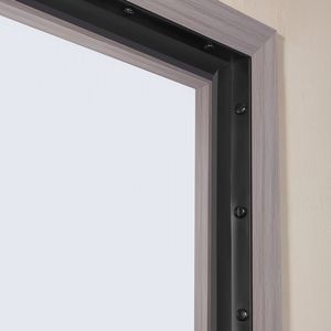 Guarnizione Universale per Porta del Garage da 20 Piedi, Sostituzione in Materiale Composito Morbido e Rigido, Sigillante per Parte Superiore e Laterale, Impermeabile per Appartamenti - Product Image 1
