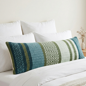 Oversize Decorative Pillow Woven Cover Custom Size Indian Handloomed Body Pillow Case for Couch <b>Sofa</b> <b>Bed</b> Wholesale Bulk - Product Image 2