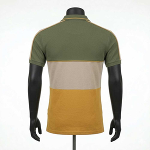 เสื้อผ้าลำลองผู้ชาย พิมพ์ลายตามสั่ง มีกระเป๋าเสื้อ สีพื้น ไซส์ใหญ่ ระบายอากาศได้ดี ผ้ายืด/ผ้าฝ้าย คุณภาพสูง ราคาถูก - Product Image 3