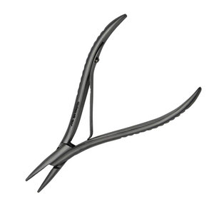Hair Extension Pliers Stainless Steel Bead <b>Removal</b> Tool Professional Hair Extension Installation and <b>Removal</b> Pliers Black Color - Product Image 6