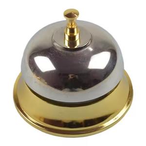 Campana de Mesa Metálica para Restaurante, Campana de Llamada para Meseros, Campana para Mostrador de Servicio - Product Image 4