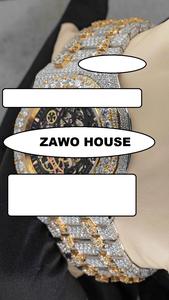 Reloj Mecánico de Acero Inoxidable para Hombre de 41 mm, con Diamantes Moissanite VVS1, Movimiento Automático, Estilo Hip Hop, Hecho a Mano, Deportivo, Correa de 22 mm - Product Image 6