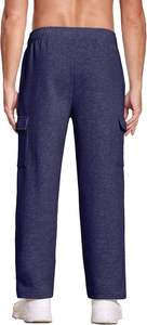 Pantalones de hombre lavados, estilo de moda 2026, fabricantes personalizan pantalones de hombre, joggers desgastados, pantalones de hombre lavados, servicio OEM - Product Image 5