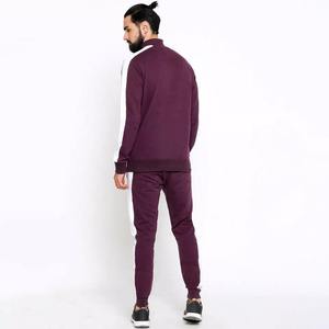 Conjunto Deportivo Unisex Morado, Sudadera y Pantalones de Forro Polar Antiarrugas, Transpirable, 100% Algodón, Estilo Deportivo, Corte Holgado - Product Image 3