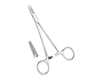 คีมจับเข็มทังสเตนคาร์ไบด์คีมสำหรับผ่าตัดทำจากสเตนเลสสตีลขนาด15ซม. ใช้ซ้ำได้ - Product Image 3