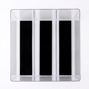 Transparent PVC <b>Shelf</b> Divider Retail Supermarket <b>Shelf</b> Separator Plastic Product Display Partition Manufacturer Supplier - Product Image 3