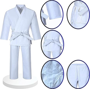 Uniforme de Judo Profesional y Duradero, Ligero, de Secado Rápido, Personalizable para Artes Marciales, Servicio OEM, Tela de Poliéster/Algodón - Product Image 5