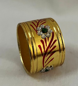 Anillos de Servilleta Metálicos - Diseño Contemporáneo para Bodas, Ecológicos, Duraderos, Redondos, 5cm de Ancho - Product Image 6