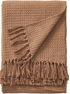 Eco-Friendly 100% Cotton Woven Throw Blanket European Style <b>Stripe</b> Pattern All-Season Use Machine Washable Sizes Colors - Product Image 5