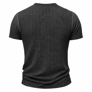 Camiseta de Gimnasio para Hombre de la Mejor Calidad, Diseño Profesional, Ropa Deportiva Estampada, Ajuste Holgado, Más Vendida, Precio Bajo, Venta al por Mayor, Ajuste Delgado - Product Image 5
