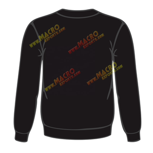 สเวตเตอร์คอกลมแบบสวมหัวสำหรับทุกเพศเสื้อสเวตเตอร์ลำลองพิมพ์ลายซับลิเมตออกแบบได้ตามต้องการ - Product Image 3