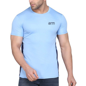 Vêtements de sport à séchage rapide pour hommes, t-shirts de sport pour hommes, faible MOQ, prix de gros - Product Image 1