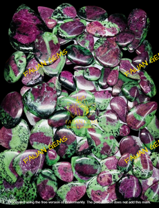 Piedra Preciosa de Zoisita Rubí, Pieza Seleccionada Única y Surtida, Joyería Perfecta, Piedra Natural Auténtica, Cabujón Certificado, Tamaño Personalizable - Product Image 2