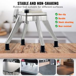 Affettatrice Professionale Kattex per Verdura e Frutta con Lama da 1/2 Pollice, Taglierina per Patatine Fritte e Affettatrice per Cipolle in Acciaio Inox - Product Image 4