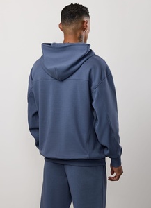 Ensemble de survêtement en coton de haute qualité personnalisé pour hommes, sweat-shirts et pantalons de jogging, survêtement de luxe surdimensionné, ensemble de sweat-shirts unisexe - Product Image 2