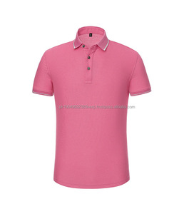 เสื้อโปโลแขนสั้นสีกลางสำหรับผู้ชายเสื้อทำงานลำลองถักนิตติ้ง - Product Image 6