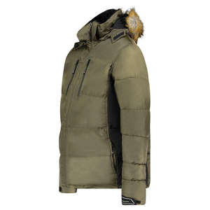 Veste parka d'hiver pour homme de haute qualité, imperméable, à capuche, chaude, avec rembourrage en coton, veste de sport décontractée, grande taille, vente en gros - Product Image 3