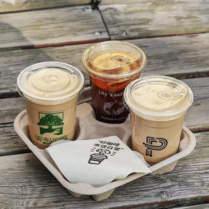 Vasos de Plástico Personalizados con Logotipo para Mascotas, Vasos Desechables de 16 oz para Café Helado, Té de Burbujas, Té Boba, Té Frío de Limón, con Tapas - Product Image 1