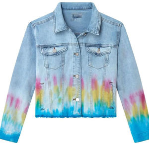 Custom Unisex Denim Jacket 100% Cotton High Quality Quick Dry & Breathable Eco-Friendly Custom Name/Logo/Number - Product Image 1